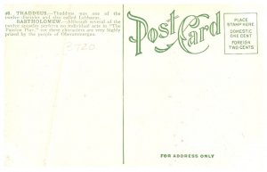 Passion Play -  Thaddeus , Bartholomew ,#36