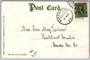 Vtg Washington DC US Treasury Department United States 1906 View Old Postcard
