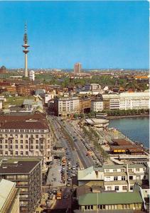 BG13465 hamburg jungfernstieg und fernsehturm  car voiture  germany