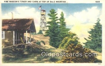 Fire Warden's Tower & Cabin Bald Mountain Unused 