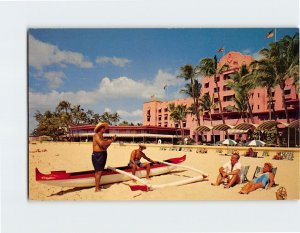 Postcard A Sheraton Hotel Royal Hawaiian Hotel Honolulu Hawaii USA