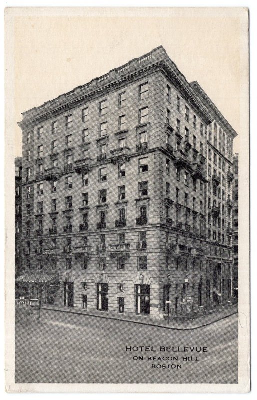 Boston, Hotel Bellevue On Beacon Hill