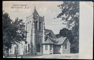 Vintage Postcard 1907-1915 First Baptist Church, Merchantville, New Jersey