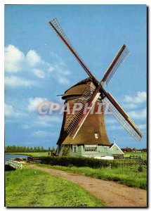 Modern Postcard Moulin a Vent