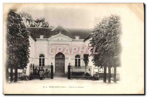 Old Postcard Mortagne courthouse