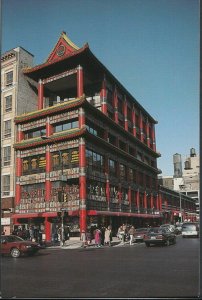 America Postcard - New York City - China Town  RR3399