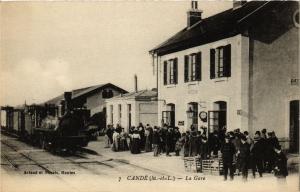 CPA AK CANDÉ- La Gare (213447)