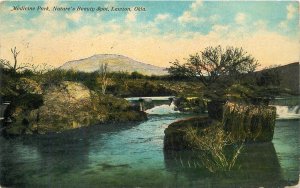 Postcard 1911 Oklahoma Lawton Medicine Park Natures beauty Spot 23-12999