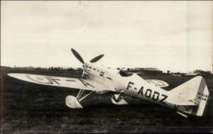 Dutch Netherlands Military Aviation Airplanes Real Photo Postcard #1