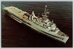 Postcard US Navy Ship - USS Shreveport - LPD-12