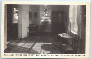 Gen. Lee's Office And Study, Lee Mansion, Arlington National Cemetery, Virginia