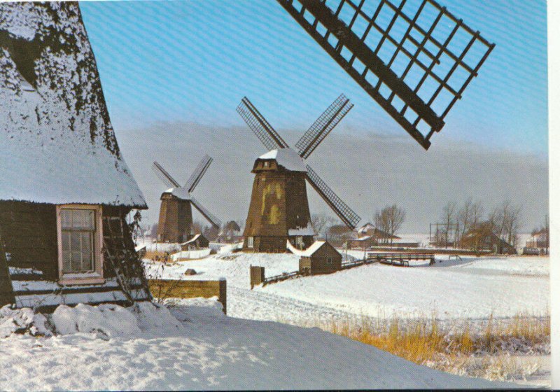 Netherlands Postcard - Holland - Molens - Windmills - Ref 20574A