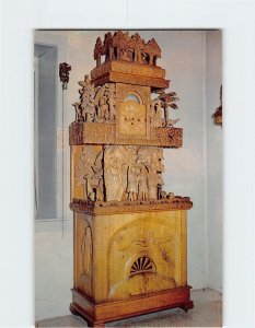 Postcard The Paradise Clock, Spillville, Iowa