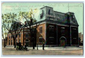 c1910 Convention Hall Building Exterior Rochester New York NY Vintage Postcard 