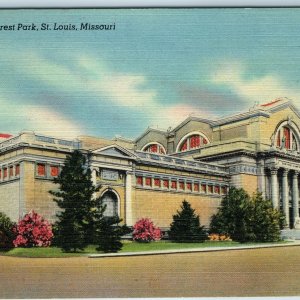 c1940s St. Louis, MO Forest Park Art Museum Greek Roman Column Architecture A203