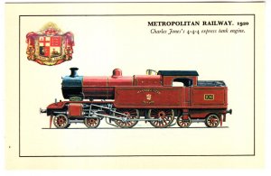 Metropolitan Railway,   Train, Express Tank Engine 1920
