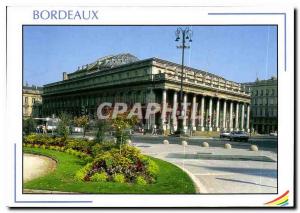 Modern Postcard Images of France Gironde Bordeaux Grand Theater Theater with ...