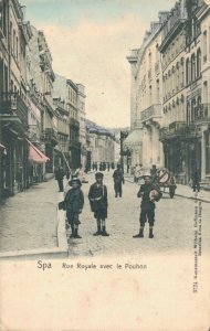 Belgium Spa Rue Royale avec le Pouhon 06.80