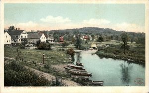 Melvin Village New Hampshire NH Lake #9777 c1910 Detroit Publishing Postcard