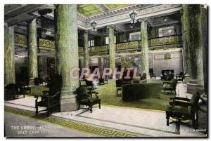Old Postcard The Lobby Hotel Utah Salt Lake City