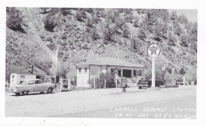 Carroll Summit Texaco Service Station on Hi-Way US 50 Nevada