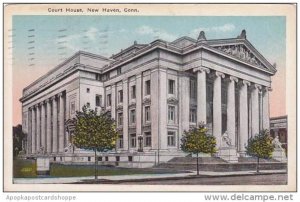 Connecticut New Haven Court House 1917