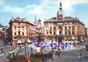 Postcard Modern MILANO
Piazza Cordusio