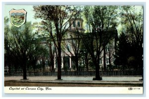 c1910s Capitol at Carson City Nevada NV Unposted Antique Postcard