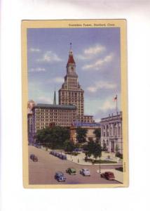 Travelers Tower, Cars, Hartford Connecticut