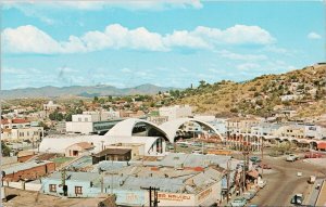 Nogales Sonora Mexico Ports of Entry Arizona Birdseye Postcard H21