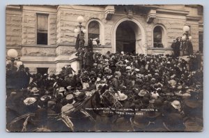 J87/ Marietta Ohio RPPC Postcard c1907 Francis Macmillen Home Sweet Home 593