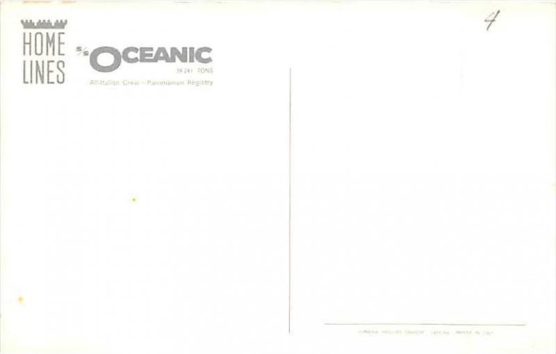 S.S. Oceanic, Home Lines