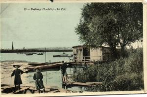 CPA POISSY-Le Port (260389)