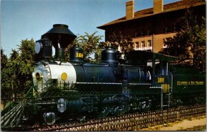 Trains Denver & Rio Grande Railroad Steam Engine Antlers Hotel Colorado Springs