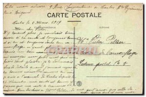 Old Postcard View Tarbes Pyrenees