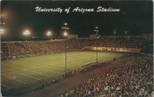 Postcard University of Arizona Stadium Tucson Arizona AZ