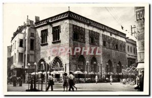 Postcard Modern Cafe Perpignan France