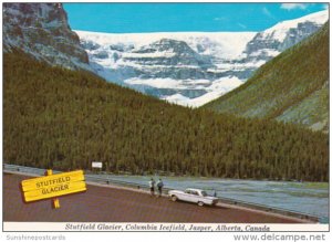 Canada Jasper Stutfield Glacier Columbia Icefield