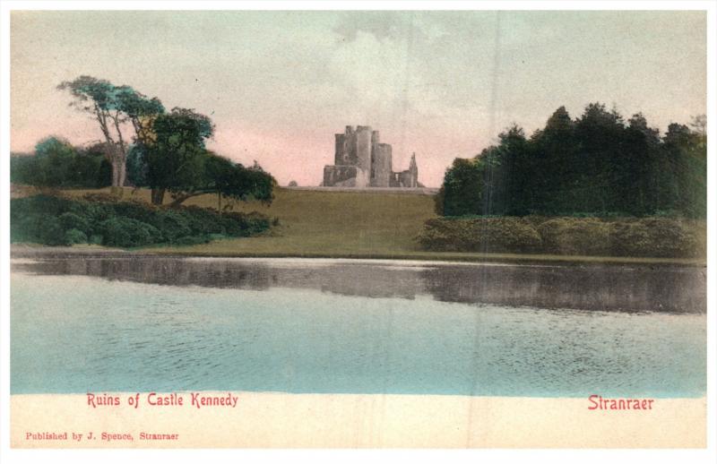 Ireland Stranraer   Ruins of Castle Kennedy