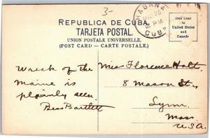 A Country Hut, Thatch Cuba Vintage Postcard I12