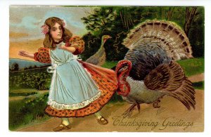 Greeting - Thanksgiving. 