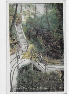 Stairway to Point Lookout Wakins Glen New York