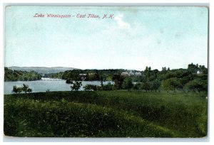 1908 Lake Winnisquam East Tilton New Hampshire NH Posted Antique Postcard 