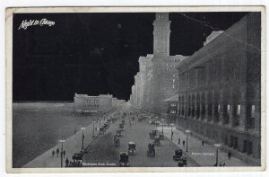 Night in Chicago, Michigan Ave, South