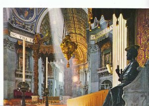 Italy Postcard - Roma - St Peter's Basilica - [Interior]    AB2019