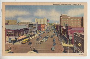 P2566  1909 postcard broadway birds eye view oklahoma city okla street scene