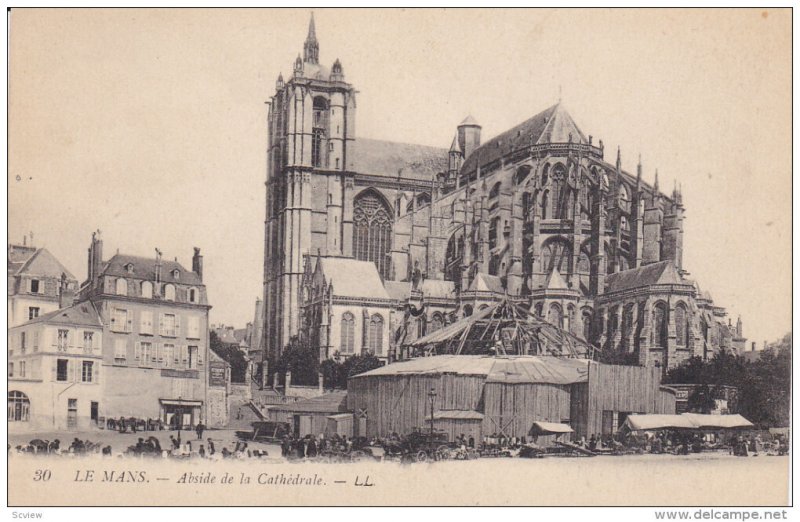 LE MANS , France , 00-10s ; Abside de la Cathedrale