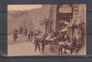 GERMANY, KAISER WILHELM II VISITS ITALY, BADIA & MONTECASSINO, 1902 ppc, unused.