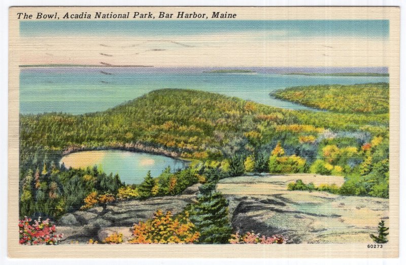 Bar Harbor, Maine, The Bowl, Acadia National Park