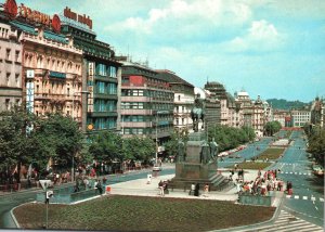 Wenceslas Square,Prague,Cezh Republic